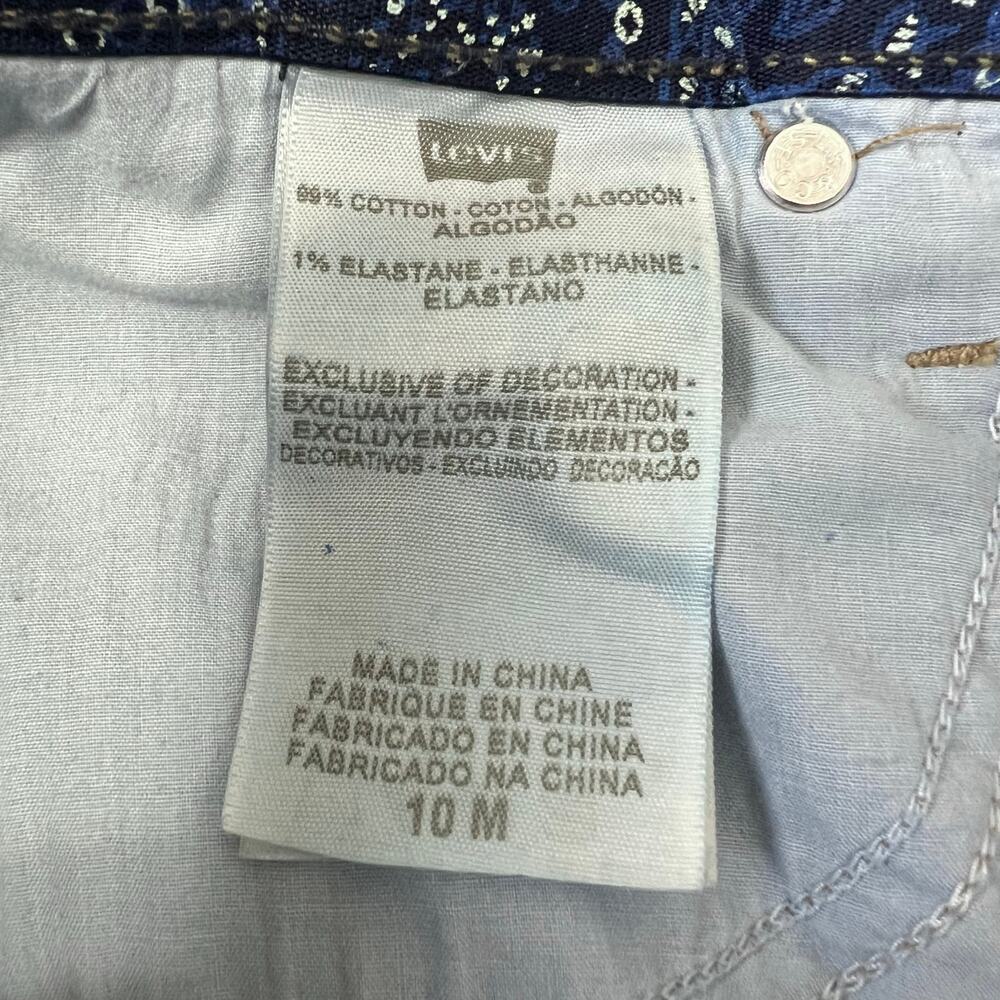 Levi’s 525 Perfect Waist Bootcut Jeans Women’s Size 10 Blue Denim - Picture 4 of 11